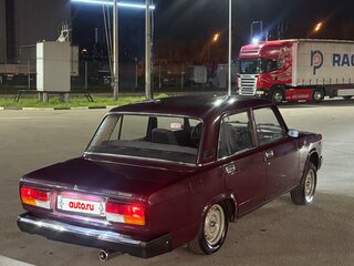 2007 Lada (ВАЗ) 2107, пурпурный, 270000 рублей, вид 4