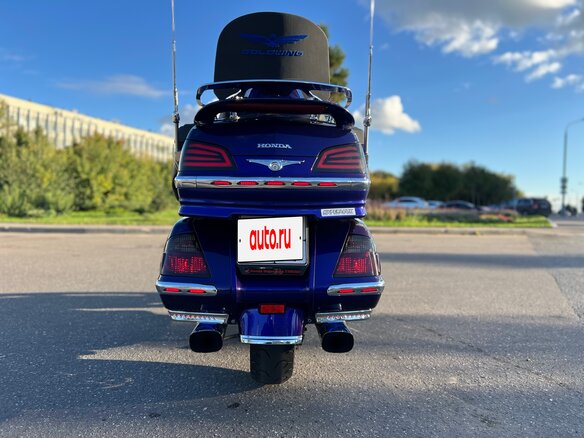 2002 Honda GL 1800 Gold Wing, синий - вид 4