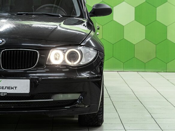 2008 BMW 1 серии 118i I (E81/E82/E87/E88) Рестайлинг, чёрный - вид 9