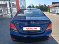 2015 Hyundai Solaris I Рестайлинг, синий, 829000 рублей - вид 4