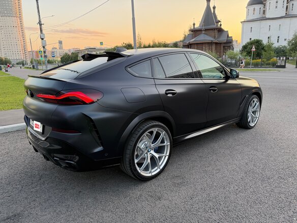2019 BMW X6 M50d III (G06), чёрный, 9000000 рублей - вид 19