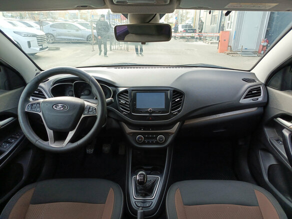2016 Lada (ВАЗ) Vesta I, коричневый, 715000 рублей - вид 13