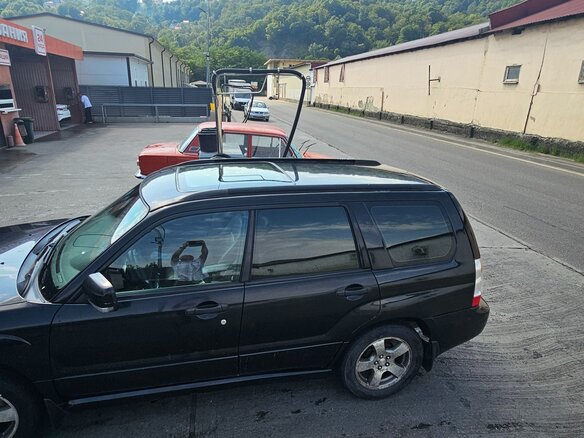 2005 Subaru Forester II Рестайлинг, чёрный, 585000 рублей - вид 13