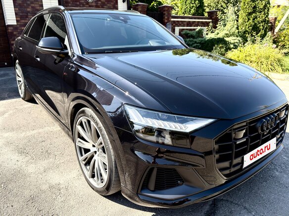 2021 Audi Q8 55 TFSI I (4M), чёрный, 8499000 рублей - вид 7