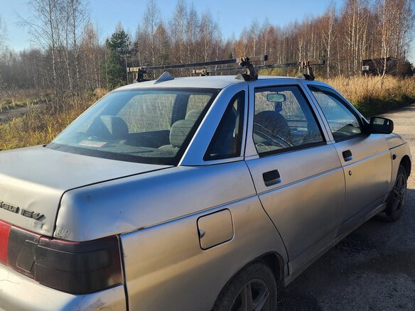 2004 Lada (ВАЗ) 2110, серебристый, 120000 рублей - вид 4