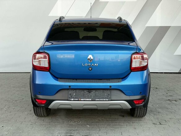 2020 Renault Logan Stepway II Рестайлинг, синий, 1158000 рублей - вид 6