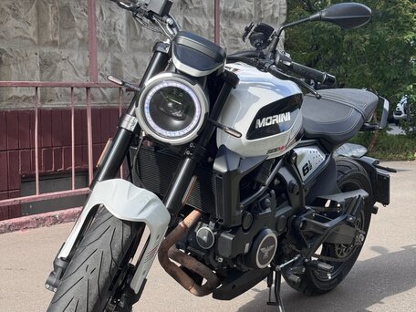 2024 Moto Morini Seiemmezzo STR, белый, 490000 рублей, вид 4