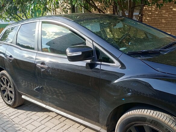 2008 Mazda CX-7 I, чёрный, 650000 рублей - вид 14