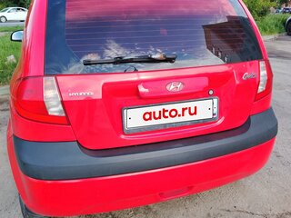 2008 Hyundai Getz I Рестайлинг, красный, 395000 рублей, вид 3