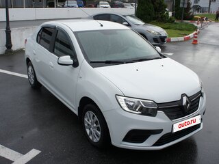 2021 Renault Logan II Рестайлинг, белый, 930000 рублей, вид 2