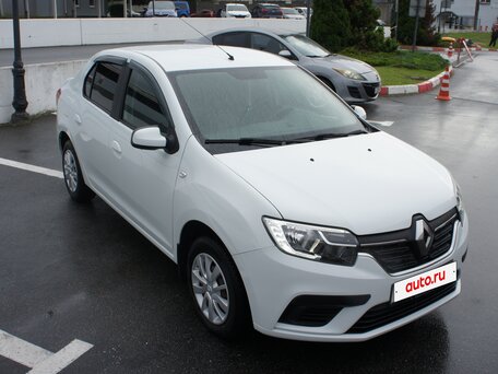 2021 Renault Logan II Рестайлинг, белый, 1100000 рублей, вид 2