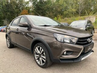 2020 Lada (ВАЗ) Vesta Cross I, коричневый, 870000 рублей, вид 4