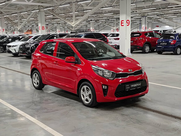2018 Kia Picanto III, красный, 1375000 рублей - вид 2