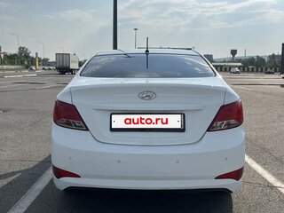 2014 Hyundai Solaris I, белый, 750000 рублей, вид 4