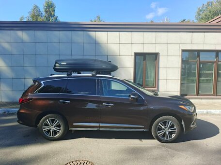 2019 Infiniti QX60 I Рестайлинг, коричневый, 2894000 рублей, вид 4