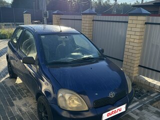 2001 Toyota Yaris I, синий, 250000 рублей, вид 1