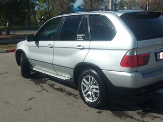 2004 BMW X5 3.0i I (E53) Рестайлинг, серебристый, 980000 рублей, вид 4