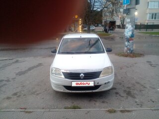 2012 Renault Logan I Рестайлинг, белый, 300000 рублей, вид 1
