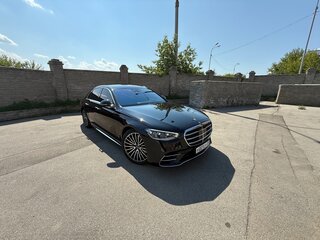 2021 Mercedes-Benz S-Класс 400 d Long 4MATIC VII (W223), чёрный, 10800000 рублей, вид 4