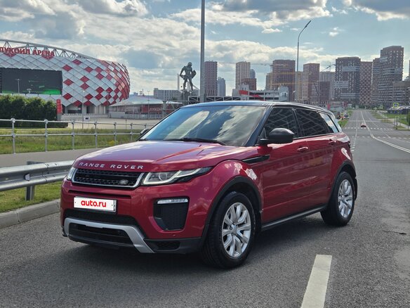 2015 Land Rover Range Rover Evoque I Рестайлинг, красный, 2350000 рублей