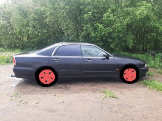 2003 Mitsubishi Diamante II, чёрный, 380000 рублей, вид 4
