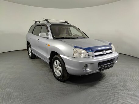 2008 Hyundai Santa Fe Classic Classic, серебристый, 464000 рублей, вид 3