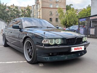 1995 BMW 7 серии 740i III (E38), зелёный, 890000 рублей, вид 4
