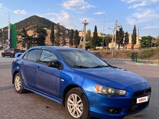 2008 Mitsubishi Lancer X, синий, 500000 рублей, вид 3