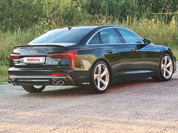 2021 Audi A6 40 TFSI V (C8), чёрный, 3200000 рублей - вид 10