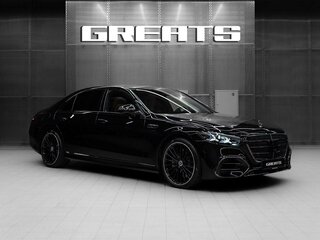 2026 Mercedes-Benz S-Класс 580 Long 4MATIC VII (W223) Рестайлинг, чёрный, 30900000 рублей, вид 3
