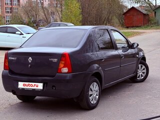 2009 Renault Logan I, серый, 250000 рублей, вид 4