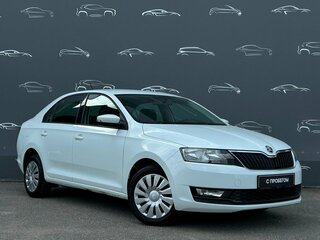 2018 Skoda Rapid I Рестайлинг, белый, 1228400 рублей, вид 3