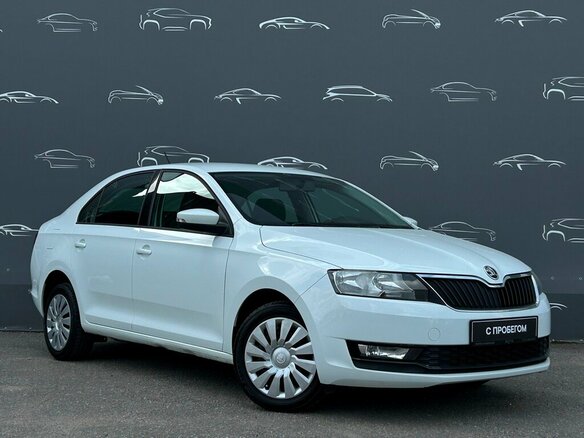2018 Skoda Rapid I Рестайлинг, белый - вид 2