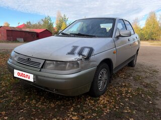 2002 Lada (ВАЗ) 2110, серебристый, 79000 рублей, вид 1