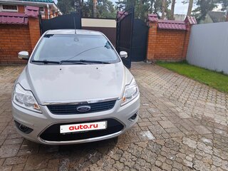 2009 Ford Focus II Рестайлинг, серебристый, 499000 рублей, вид 2