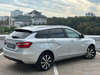 2021 Lada (ВАЗ) Vesta SW I, серый, 1170000 рублей, вид 4