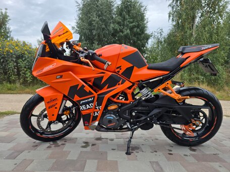 2022 KTM RC 390, оранжевый, 550000 рублей, вид 4