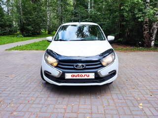 2018 Lada (ВАЗ) Granta I Рестайлинг, белый, 415000 рублей, вид 3