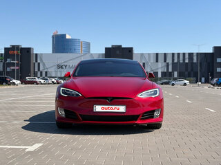 2016 Tesla Model S P100D I Рестайлинг, красный, 2300000 рублей, вид 3