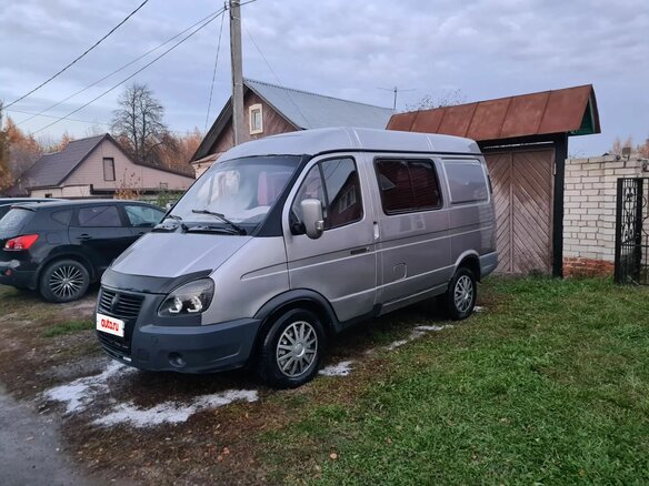 2006 ГАЗ Соболь (2752), серебристый, 399000 рублей