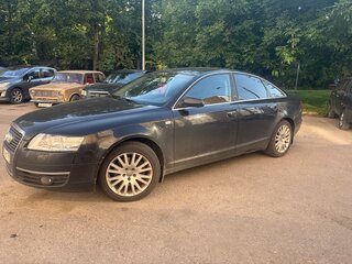 2006 Audi A6 III (C6), чёрный, 750000 рублей, вид 4