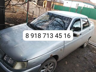 2002 Lada (ВАЗ) 2110, серебристый, 170000 рублей, вид 2