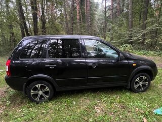 2012 Lada (ВАЗ) Kalina I, чёрный, 175000 рублей, вид 3