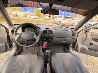 2008 Hyundai Accent ТагАЗ II, серебристый, 295000 рублей, вид 5