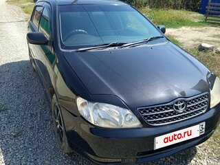 2001 Toyota Corolla Runx IX (E120, E130), чёрный, 490000 рублей, вид 1