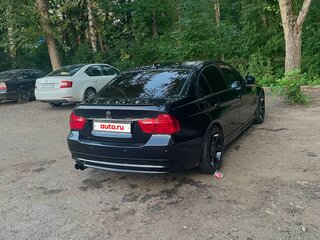 2008 BMW 3 серии 320i V (E90/E91/E92/E93) Рестайлинг, чёрный, 870000 рублей, вид 2