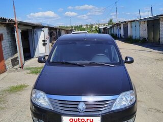 2011 Renault Logan I Рестайлинг, чёрный, 850000 рублей, вид 1