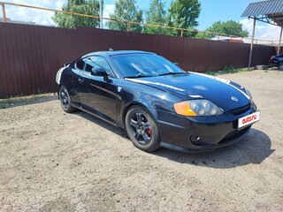 2003 Hyundai Tiburon II (GK), чёрный, 580000 рублей, вид 1