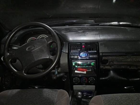 2009 Lada (ВАЗ) Priora I, чёрный, 200000 рублей - вид 4