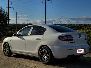 2008 Mazda 3 I (BK) Рестайлинг, белый, 695000 рублей, вид 4